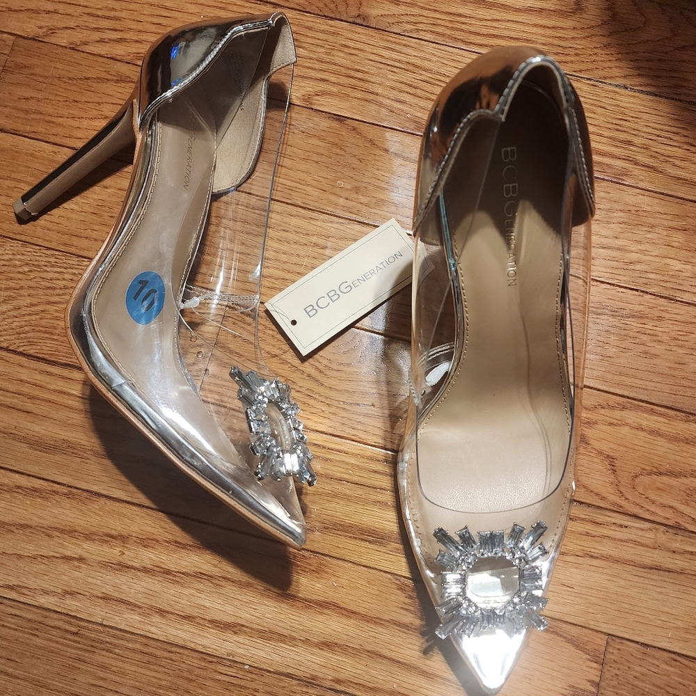 Sexy Sexy Sexy Metallic Silver Heels